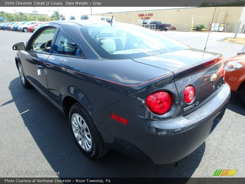 Slate Metallic / Gray 2009 Chevrolet Cobalt LS Coupe