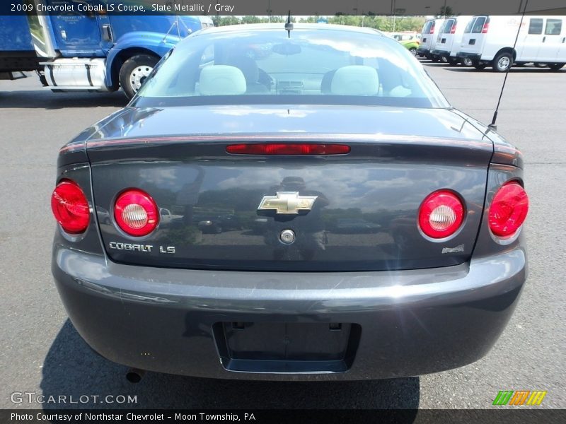 Slate Metallic / Gray 2009 Chevrolet Cobalt LS Coupe