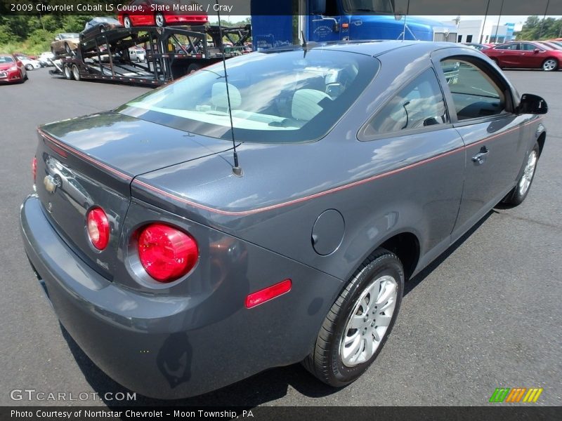 Slate Metallic / Gray 2009 Chevrolet Cobalt LS Coupe