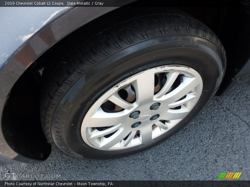 Slate Metallic / Gray 2009 Chevrolet Cobalt LS Coupe