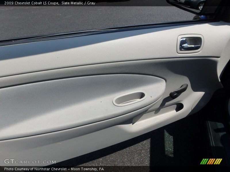 Slate Metallic / Gray 2009 Chevrolet Cobalt LS Coupe