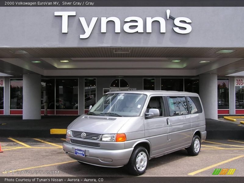 Silver Gray / Gray 2000 Volkswagen EuroVan MV
