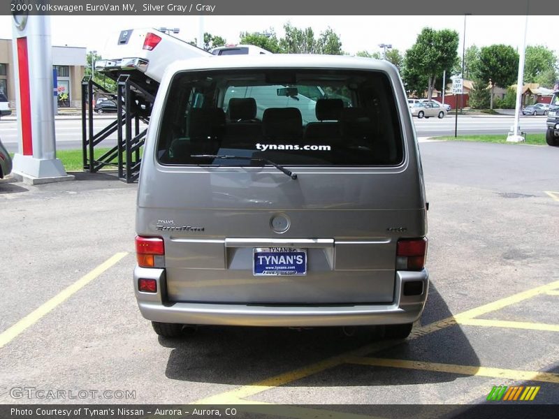 Silver Gray / Gray 2000 Volkswagen EuroVan MV