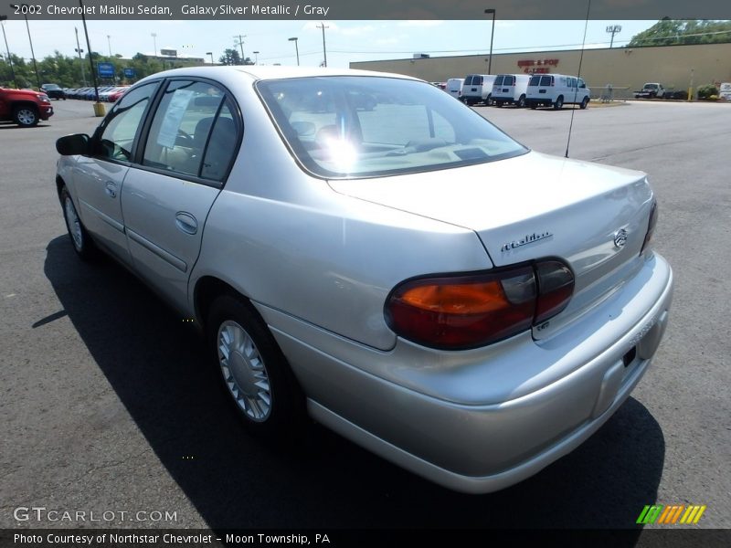 Galaxy Silver Metallic / Gray 2002 Chevrolet Malibu Sedan
