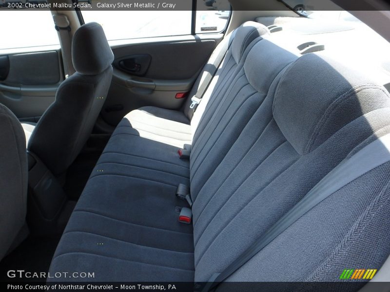 Galaxy Silver Metallic / Gray 2002 Chevrolet Malibu Sedan