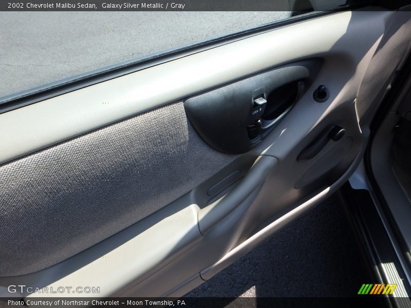 Galaxy Silver Metallic / Gray 2002 Chevrolet Malibu Sedan