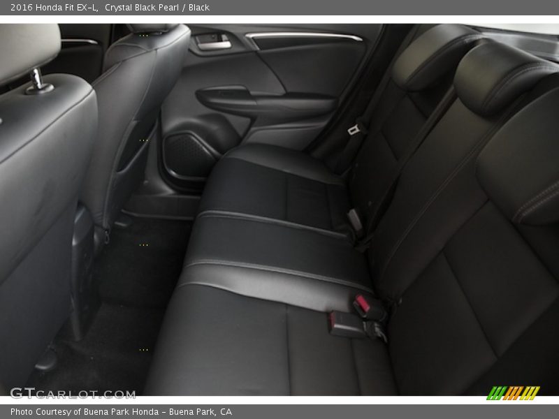Crystal Black Pearl / Black 2016 Honda Fit EX-L