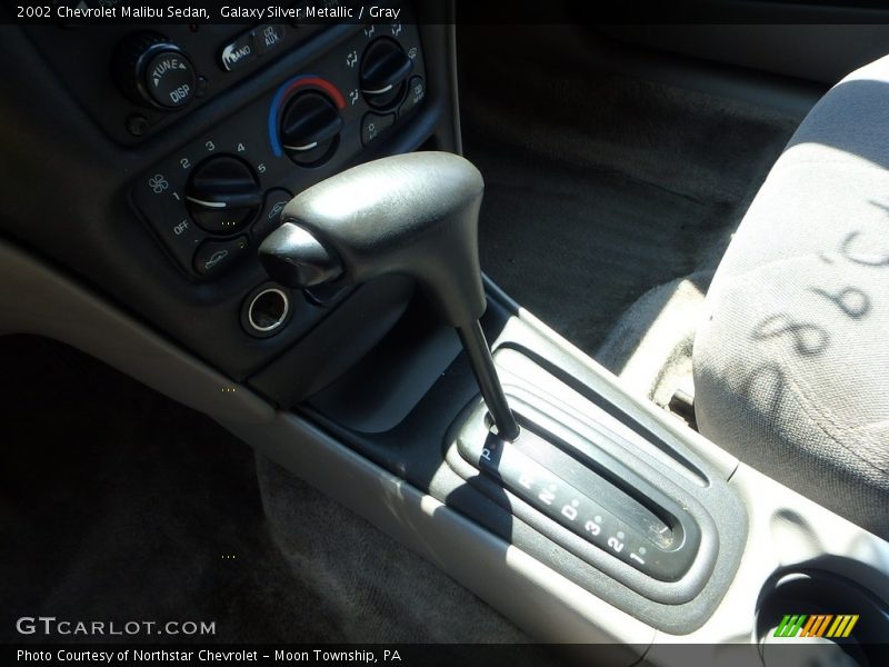 Galaxy Silver Metallic / Gray 2002 Chevrolet Malibu Sedan
