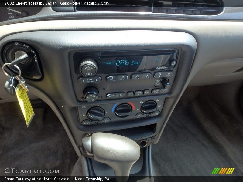 Galaxy Silver Metallic / Gray 2002 Chevrolet Malibu Sedan