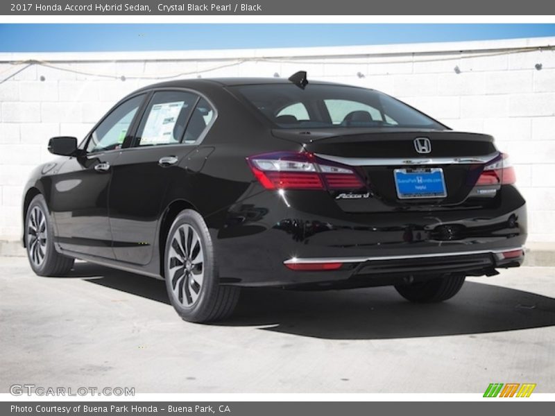 Crystal Black Pearl / Black 2017 Honda Accord Hybrid Sedan