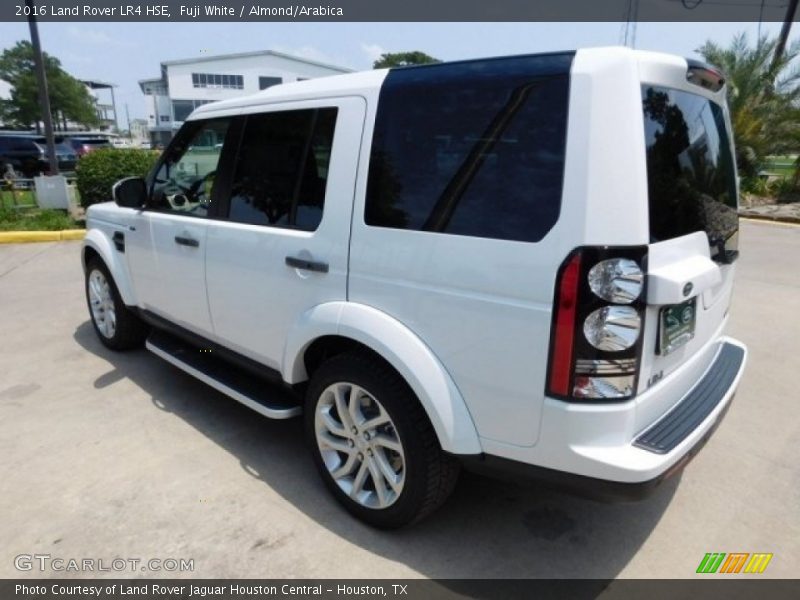 Fuji White / Almond/Arabica 2016 Land Rover LR4 HSE