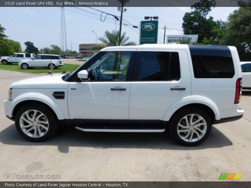 Fuji White / Almond/Arabica 2016 Land Rover LR4 HSE