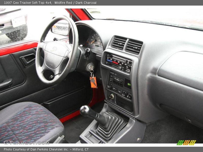 Dashboard of 1997 Tracker Soft Top 4x4