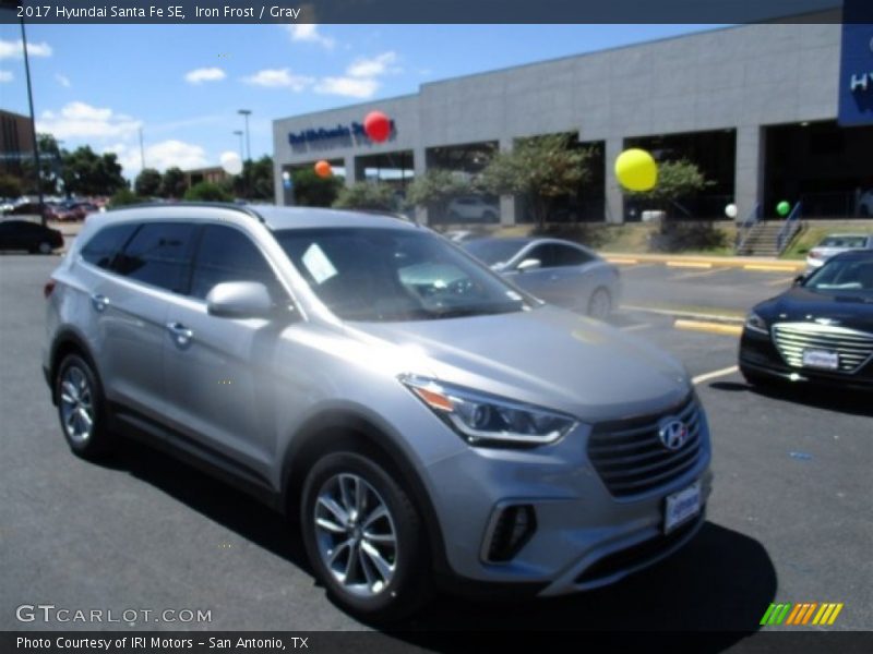 Iron Frost / Gray 2017 Hyundai Santa Fe SE