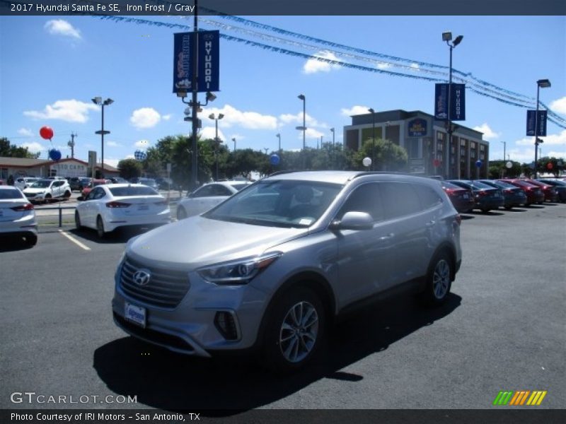 Iron Frost / Gray 2017 Hyundai Santa Fe SE
