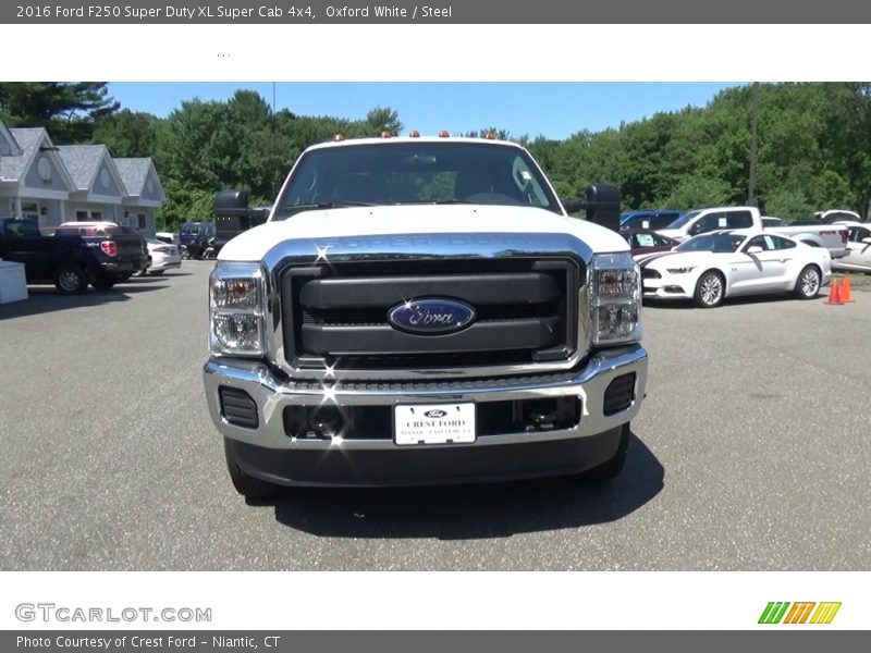 Oxford White / Steel 2016 Ford F250 Super Duty XL Super Cab 4x4