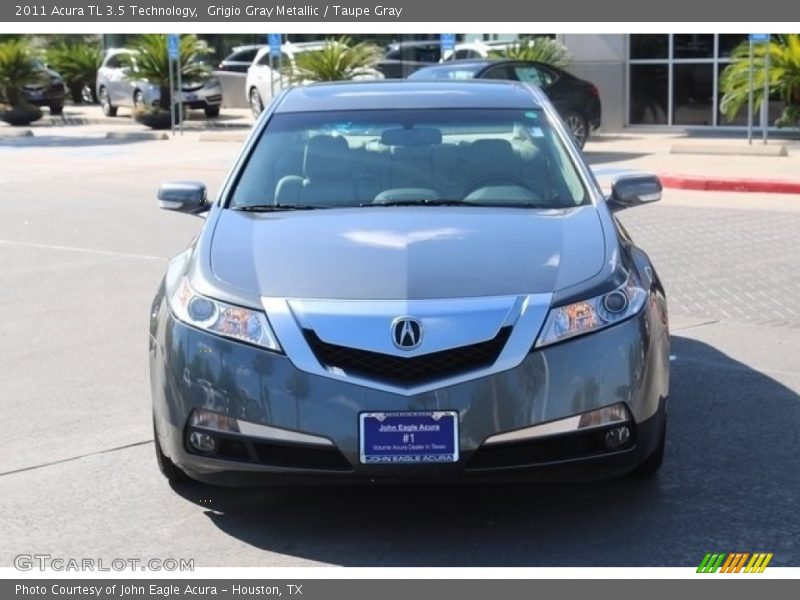 Grigio Gray Metallic / Taupe Gray 2011 Acura TL 3.5 Technology