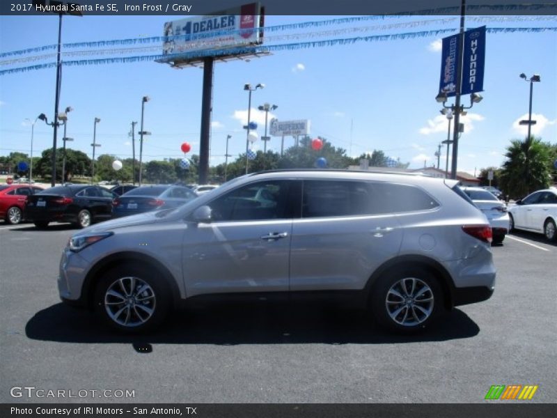 Iron Frost / Gray 2017 Hyundai Santa Fe SE