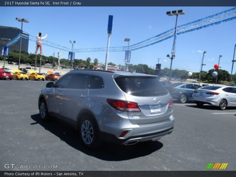 Iron Frost / Gray 2017 Hyundai Santa Fe SE
