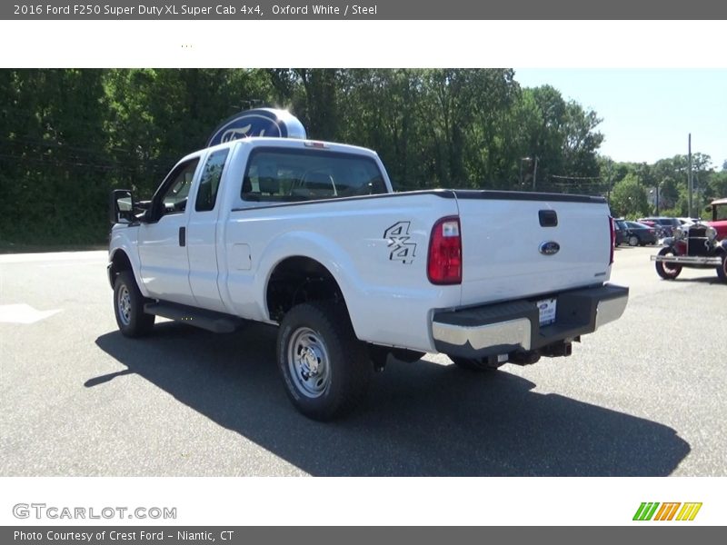 Oxford White / Steel 2016 Ford F250 Super Duty XL Super Cab 4x4