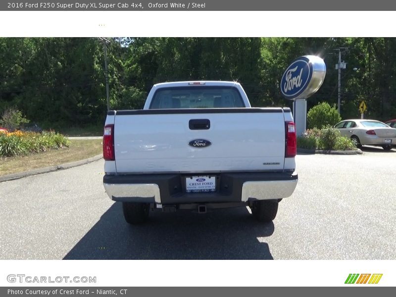 Oxford White / Steel 2016 Ford F250 Super Duty XL Super Cab 4x4