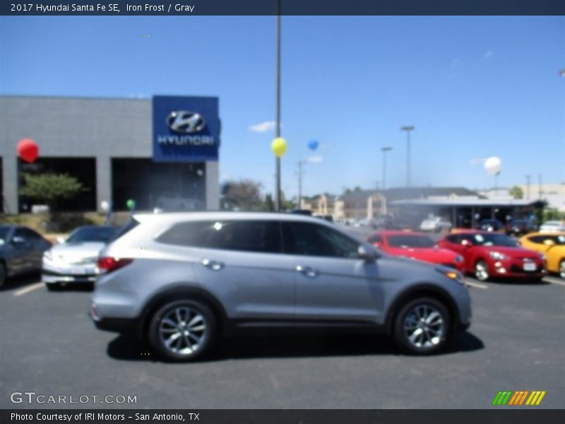 Iron Frost / Gray 2017 Hyundai Santa Fe SE