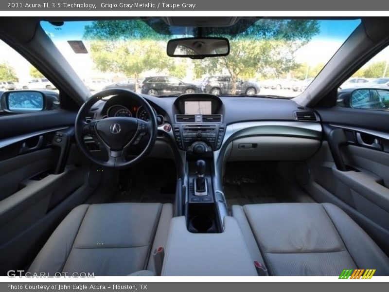 Grigio Gray Metallic / Taupe Gray 2011 Acura TL 3.5 Technology