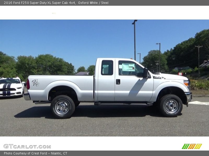 Oxford White / Steel 2016 Ford F250 Super Duty XL Super Cab 4x4