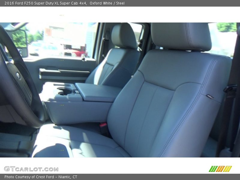 Oxford White / Steel 2016 Ford F250 Super Duty XL Super Cab 4x4