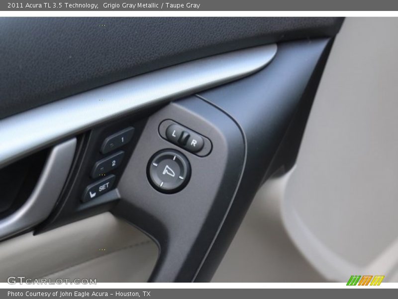 Grigio Gray Metallic / Taupe Gray 2011 Acura TL 3.5 Technology