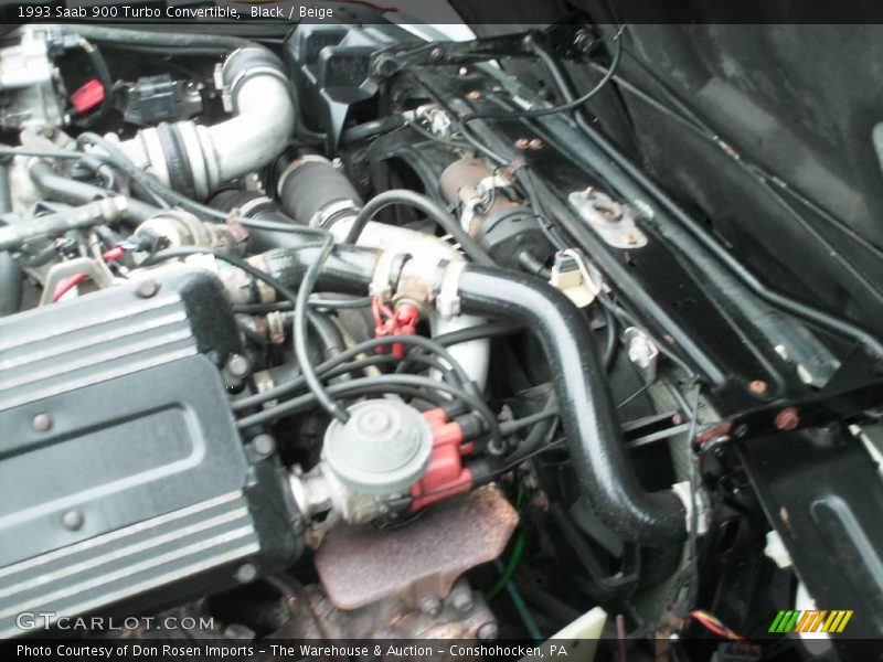 Black / Beige 1993 Saab 900 Turbo Convertible