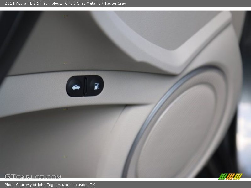 Grigio Gray Metallic / Taupe Gray 2011 Acura TL 3.5 Technology