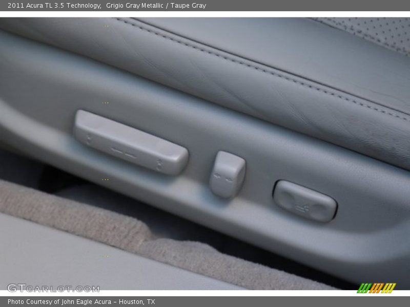 Grigio Gray Metallic / Taupe Gray 2011 Acura TL 3.5 Technology