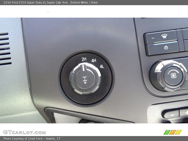Oxford White / Steel 2016 Ford F250 Super Duty XL Super Cab 4x4