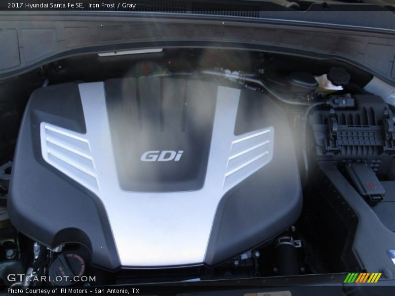 Iron Frost / Gray 2017 Hyundai Santa Fe SE
