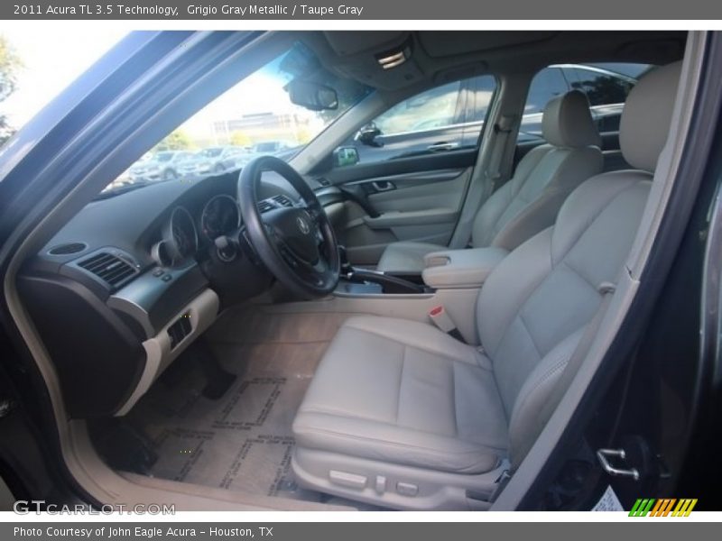 Grigio Gray Metallic / Taupe Gray 2011 Acura TL 3.5 Technology