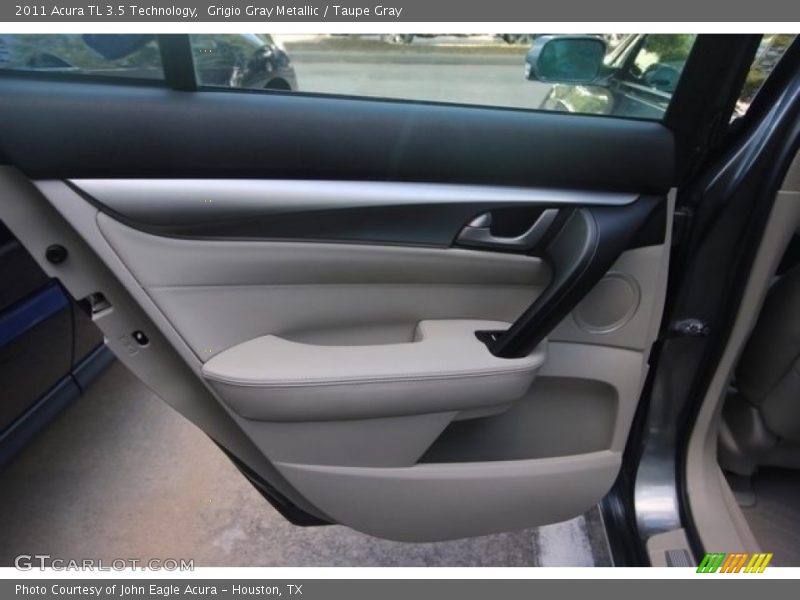 Grigio Gray Metallic / Taupe Gray 2011 Acura TL 3.5 Technology