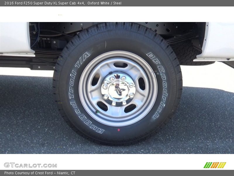 Oxford White / Steel 2016 Ford F250 Super Duty XL Super Cab 4x4