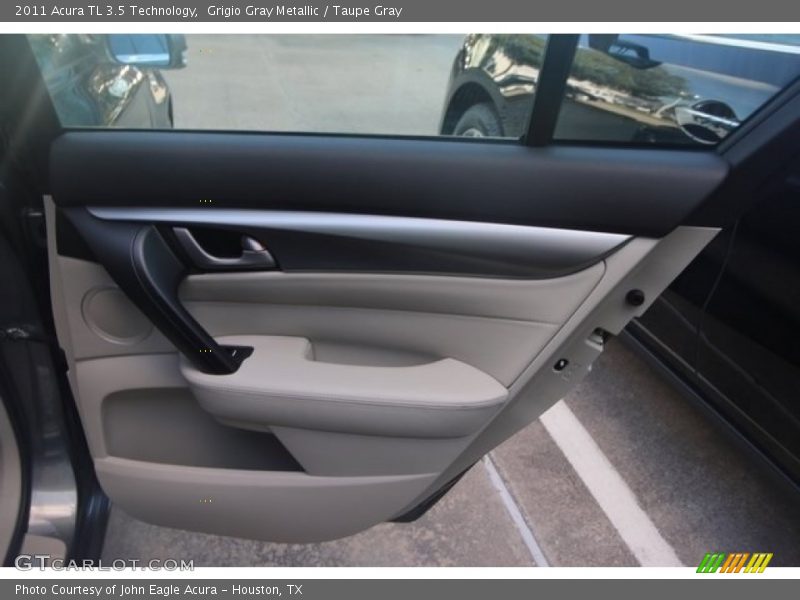 Grigio Gray Metallic / Taupe Gray 2011 Acura TL 3.5 Technology