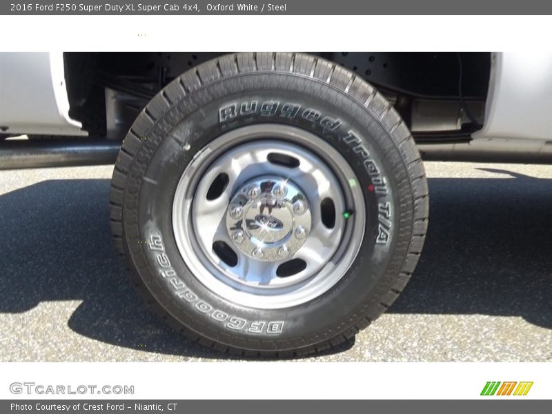 Oxford White / Steel 2016 Ford F250 Super Duty XL Super Cab 4x4