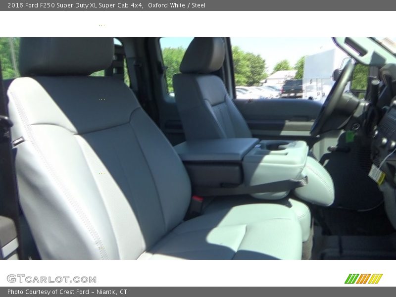 Oxford White / Steel 2016 Ford F250 Super Duty XL Super Cab 4x4
