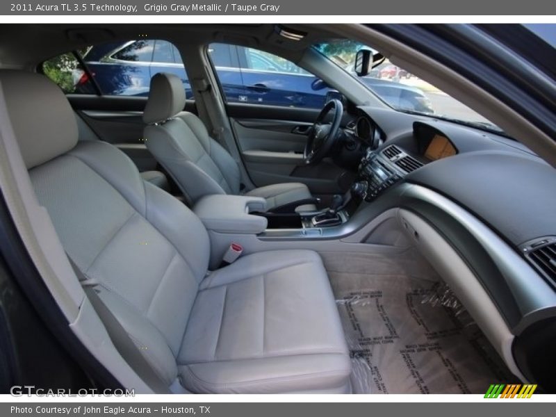 Grigio Gray Metallic / Taupe Gray 2011 Acura TL 3.5 Technology