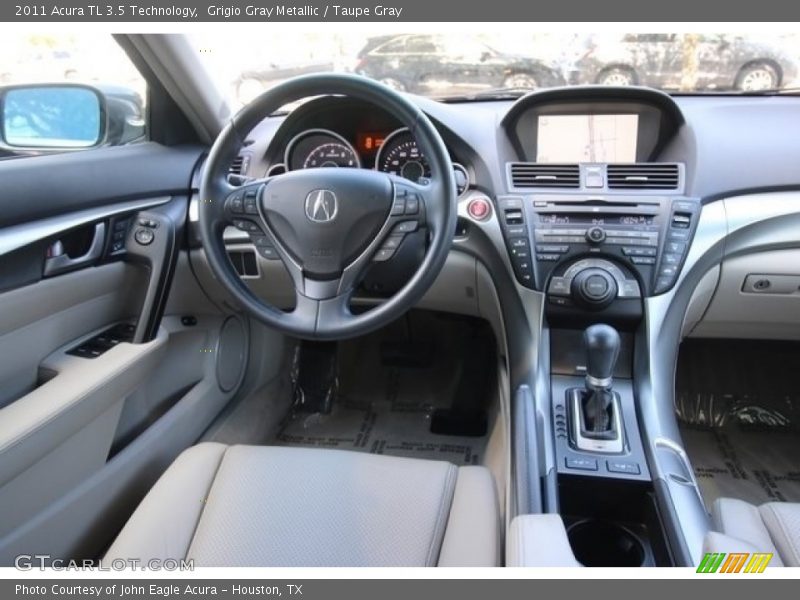 Grigio Gray Metallic / Taupe Gray 2011 Acura TL 3.5 Technology