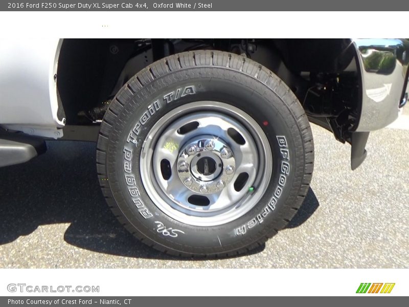 Oxford White / Steel 2016 Ford F250 Super Duty XL Super Cab 4x4