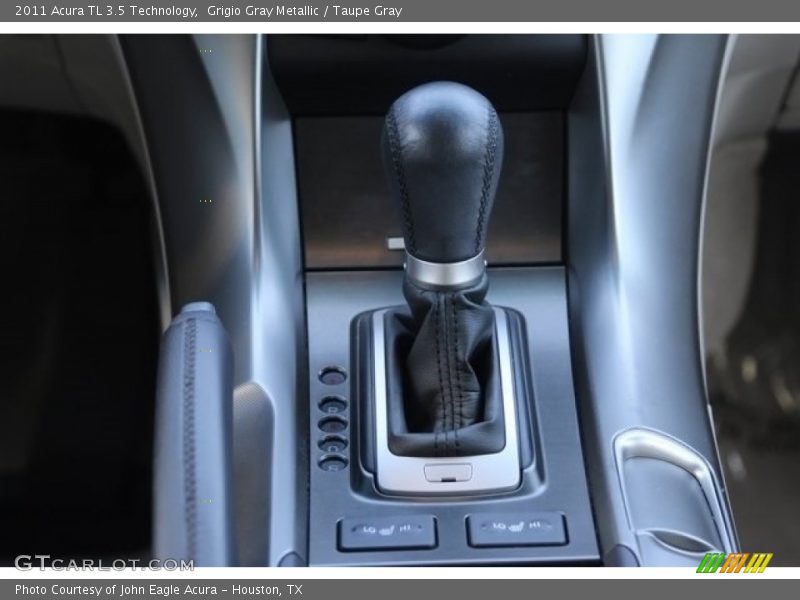 Grigio Gray Metallic / Taupe Gray 2011 Acura TL 3.5 Technology