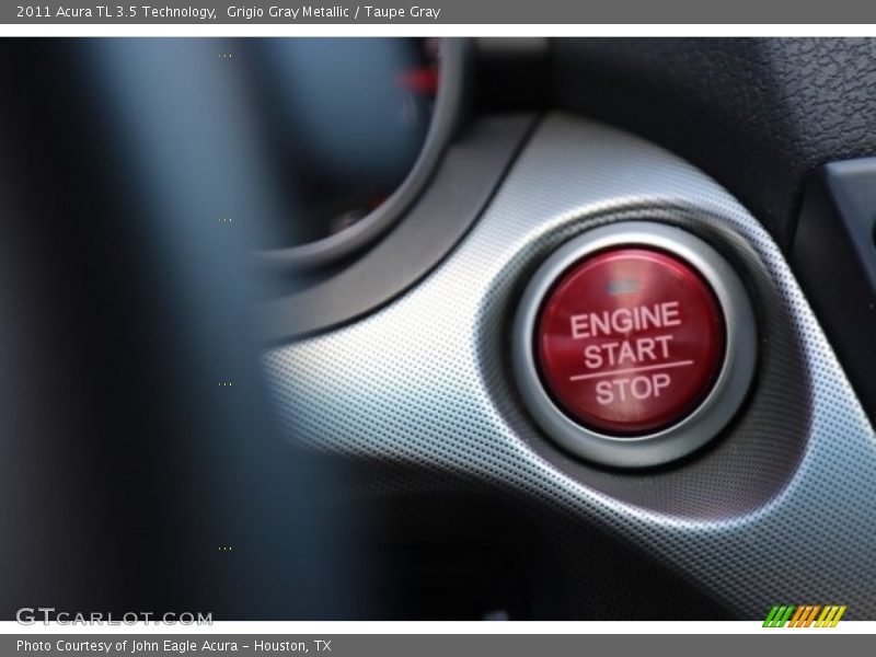 Grigio Gray Metallic / Taupe Gray 2011 Acura TL 3.5 Technology