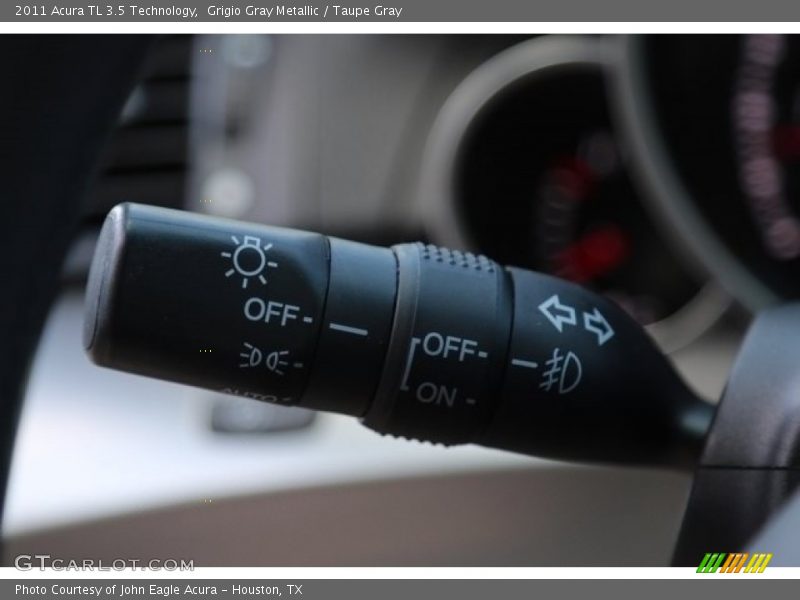 Grigio Gray Metallic / Taupe Gray 2011 Acura TL 3.5 Technology