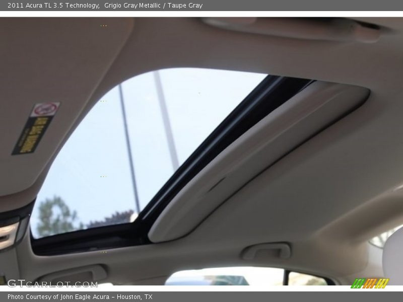 Grigio Gray Metallic / Taupe Gray 2011 Acura TL 3.5 Technology