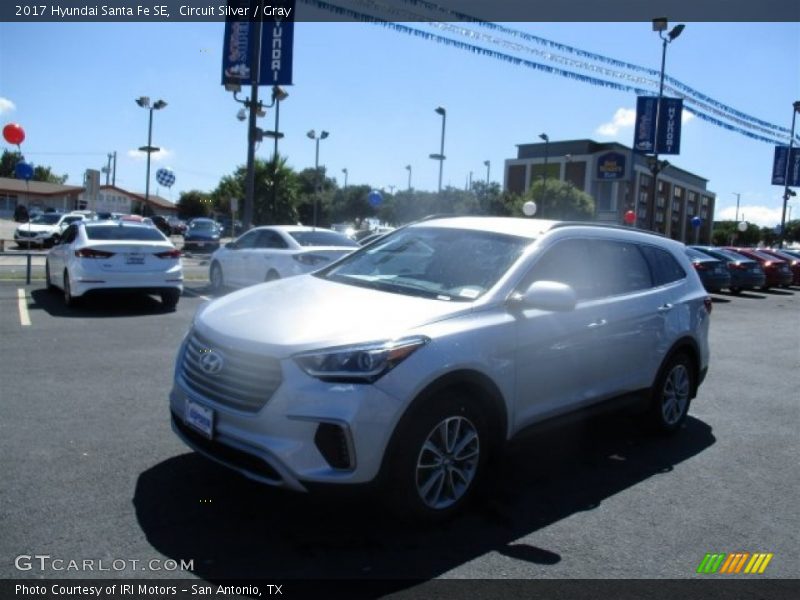 Circuit Silver / Gray 2017 Hyundai Santa Fe SE