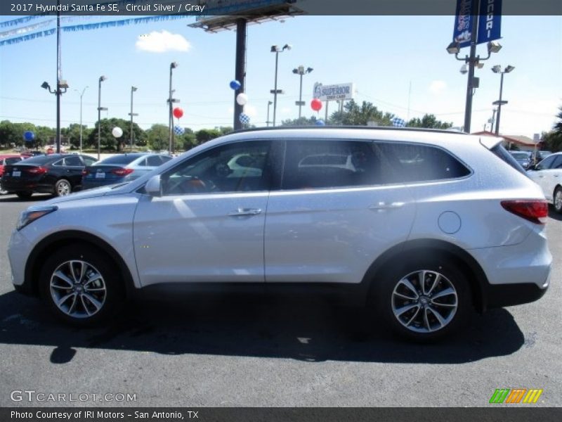 Circuit Silver / Gray 2017 Hyundai Santa Fe SE